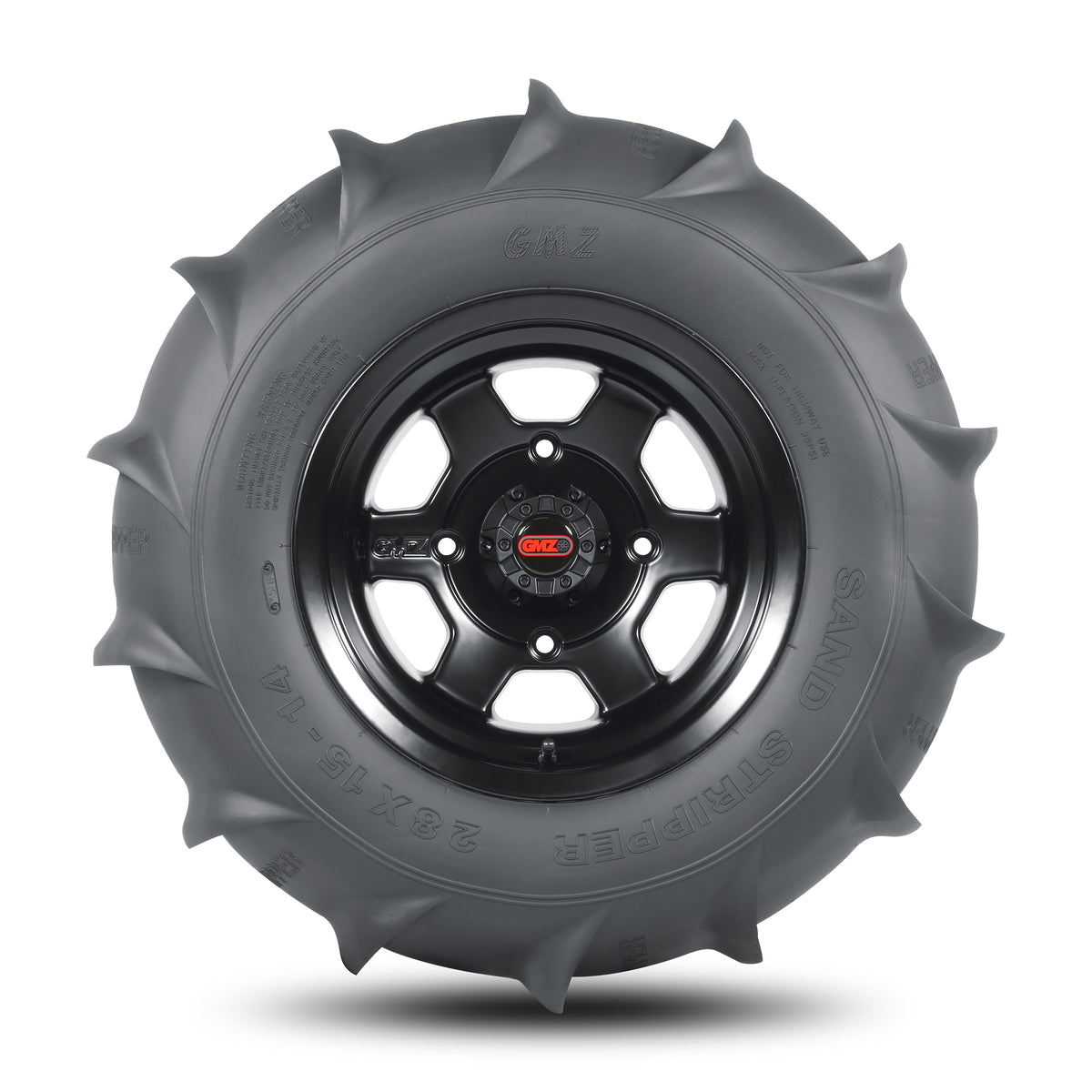 GMZ Sand Stripper Tire 14 Paddle